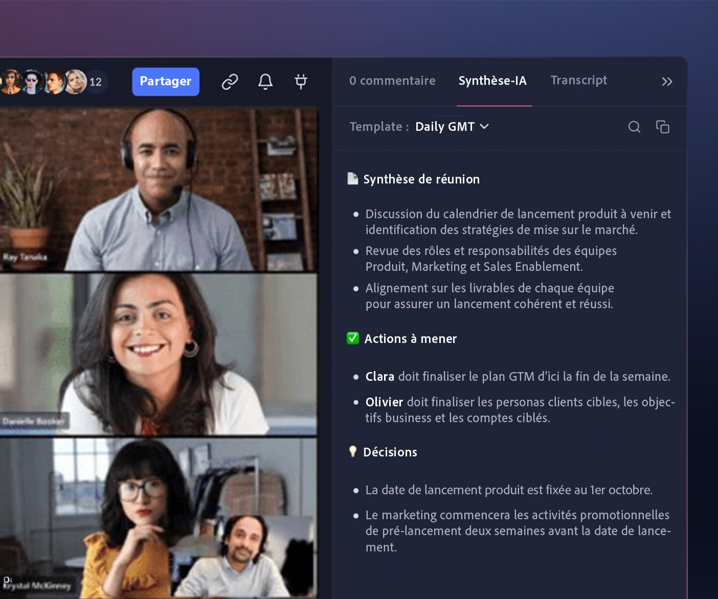 Zéro admin. Un CRM toujours à jour.